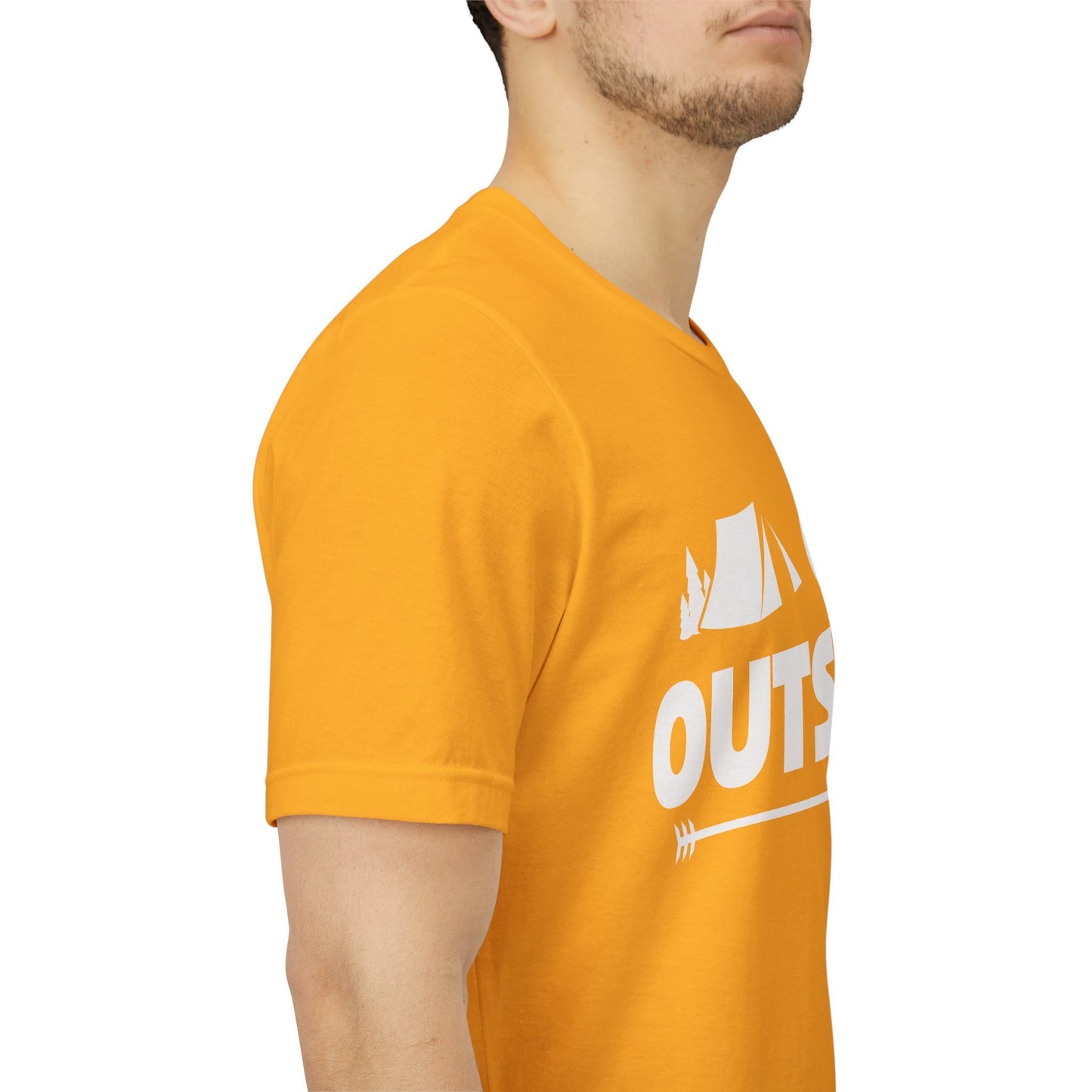 Go Outside Outdoors Hiking Camping Funny Unisex T-Shirt