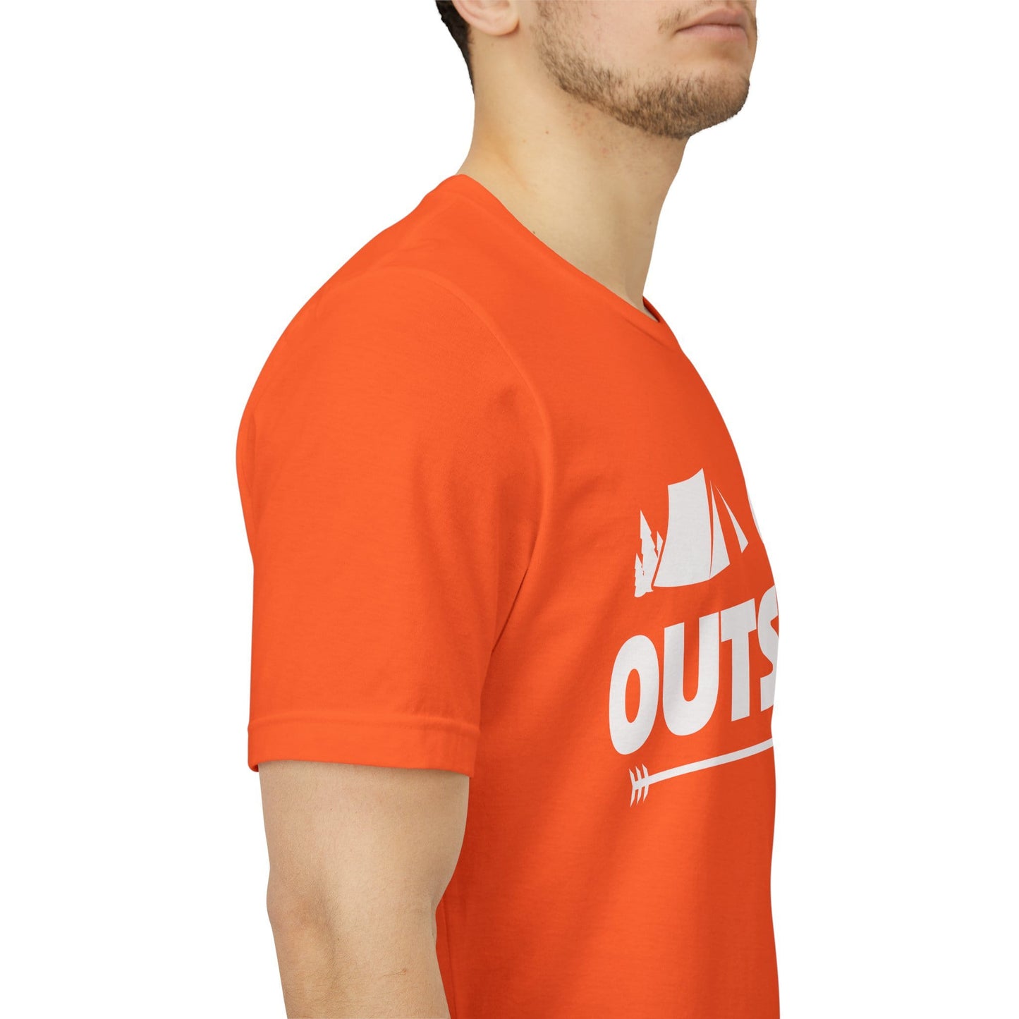 Go Outside Outdoors Hiking Camping Funny Unisex T-Shirt