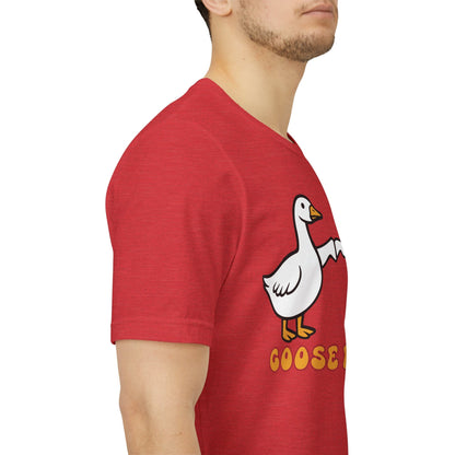 Goosebumps Ducks Geese Fist Pumping Funny Unisex Friendship Good Vibes T-shirt