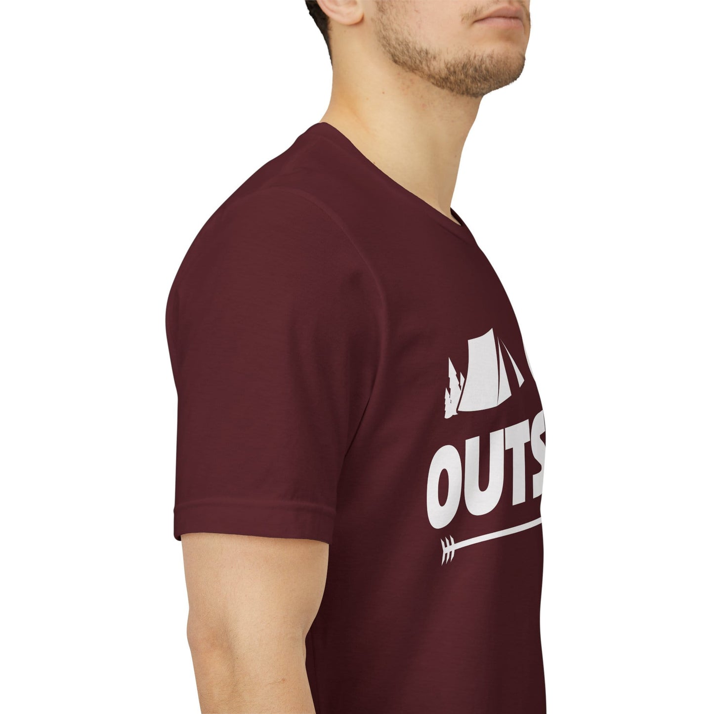 Go Outside Outdoors Hiking Camping Funny Unisex T-Shirt