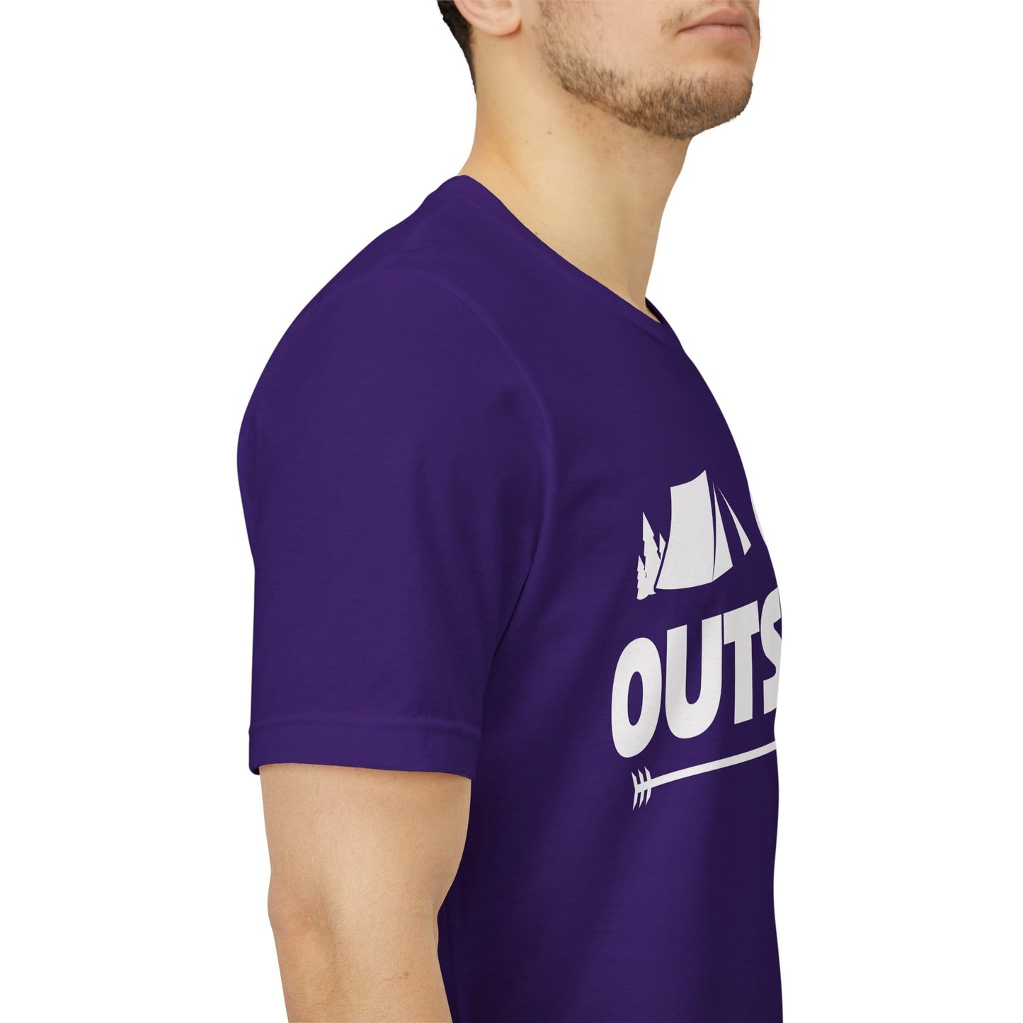 Go Outside Outdoors Hiking Camping Funny Unisex T-Shirt