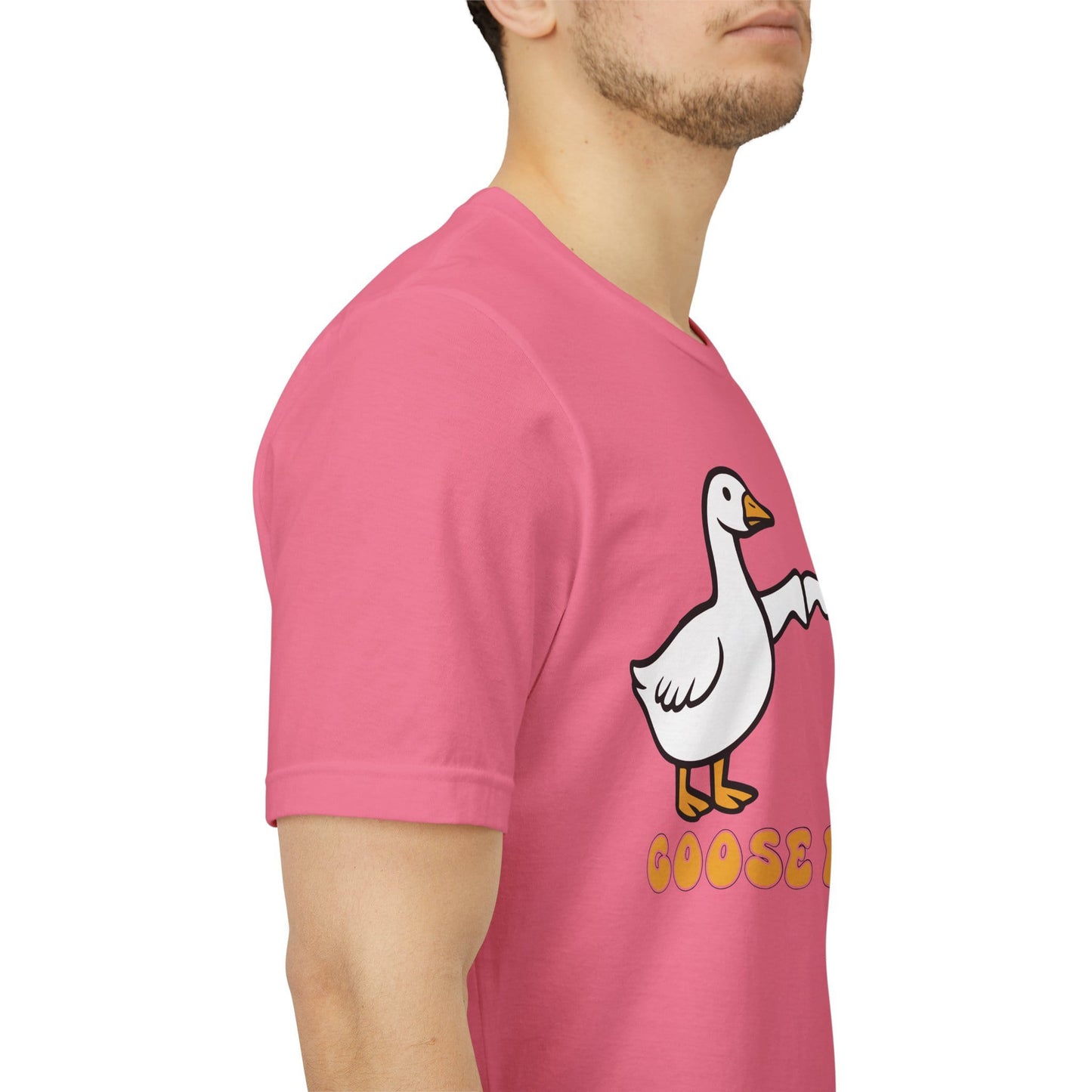 Goosebumps Ducks Geese Fist Pumping Funny Unisex Friendship Good Vibes T-shirt