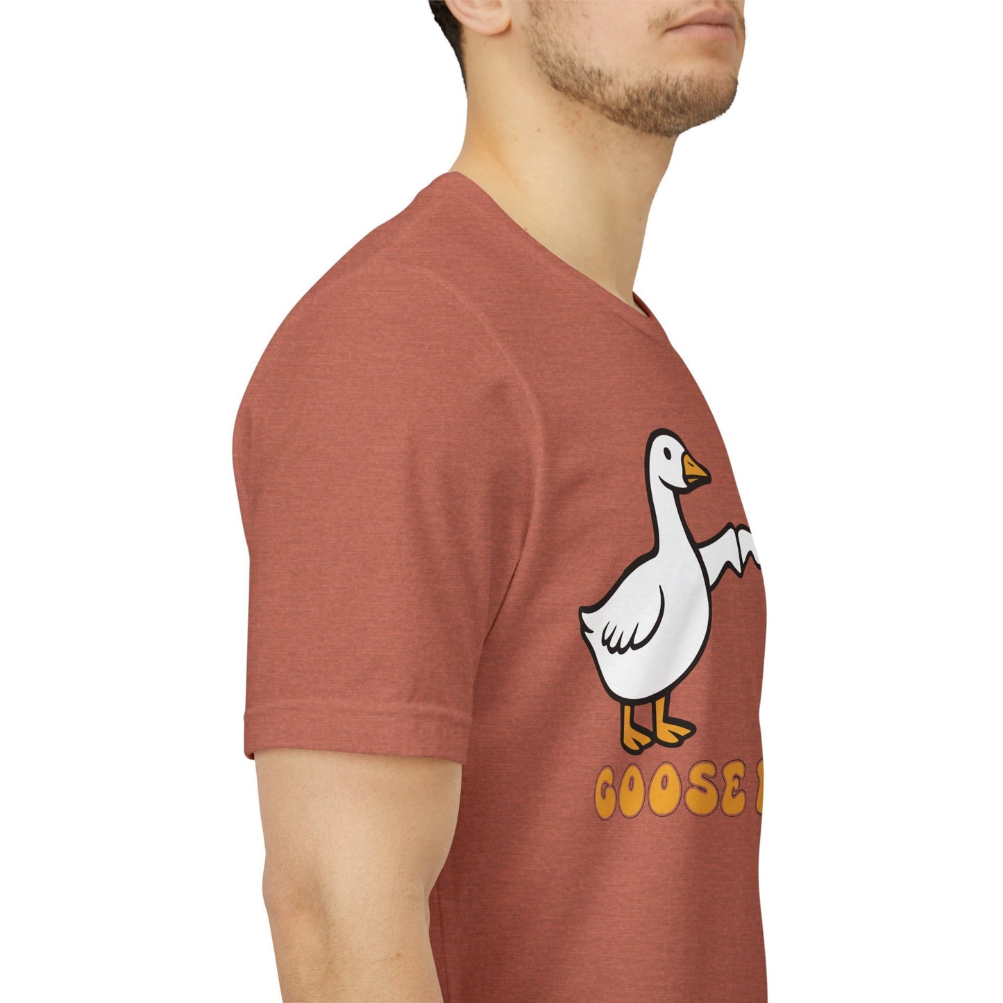 Goosebumps Ducks Geese Fist Pumping Funny Unisex Friendship Good Vibes T-shirt
