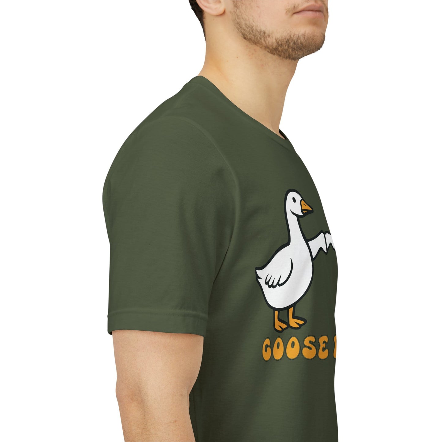 Goosebumps Ducks Geese Fist Pumping Funny Unisex Friendship Good Vibes T-shirt