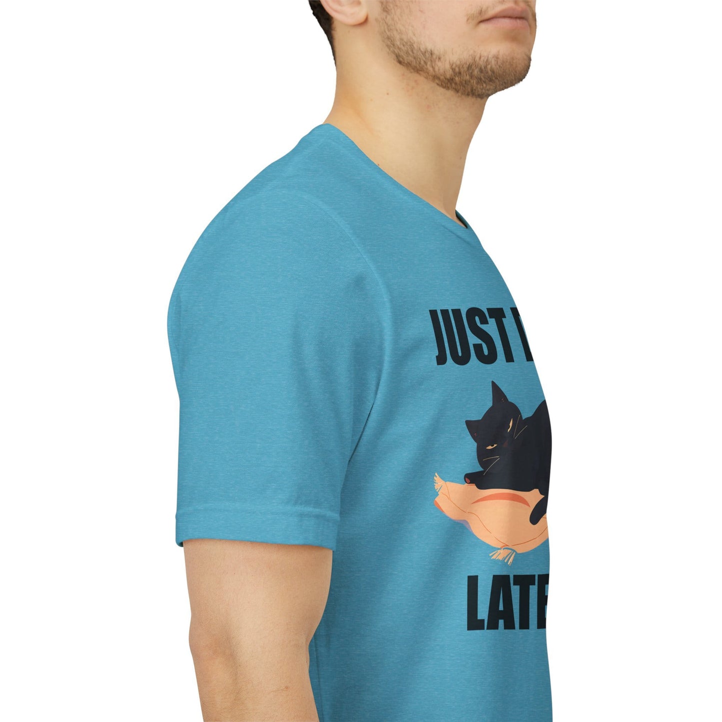 Just Do It Later Funny Cat Unisex T-Shirt