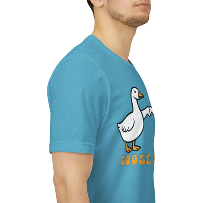 Goosebumps Ducks Geese Fist Pumping Funny Unisex Friendship Good Vibes T-shirt