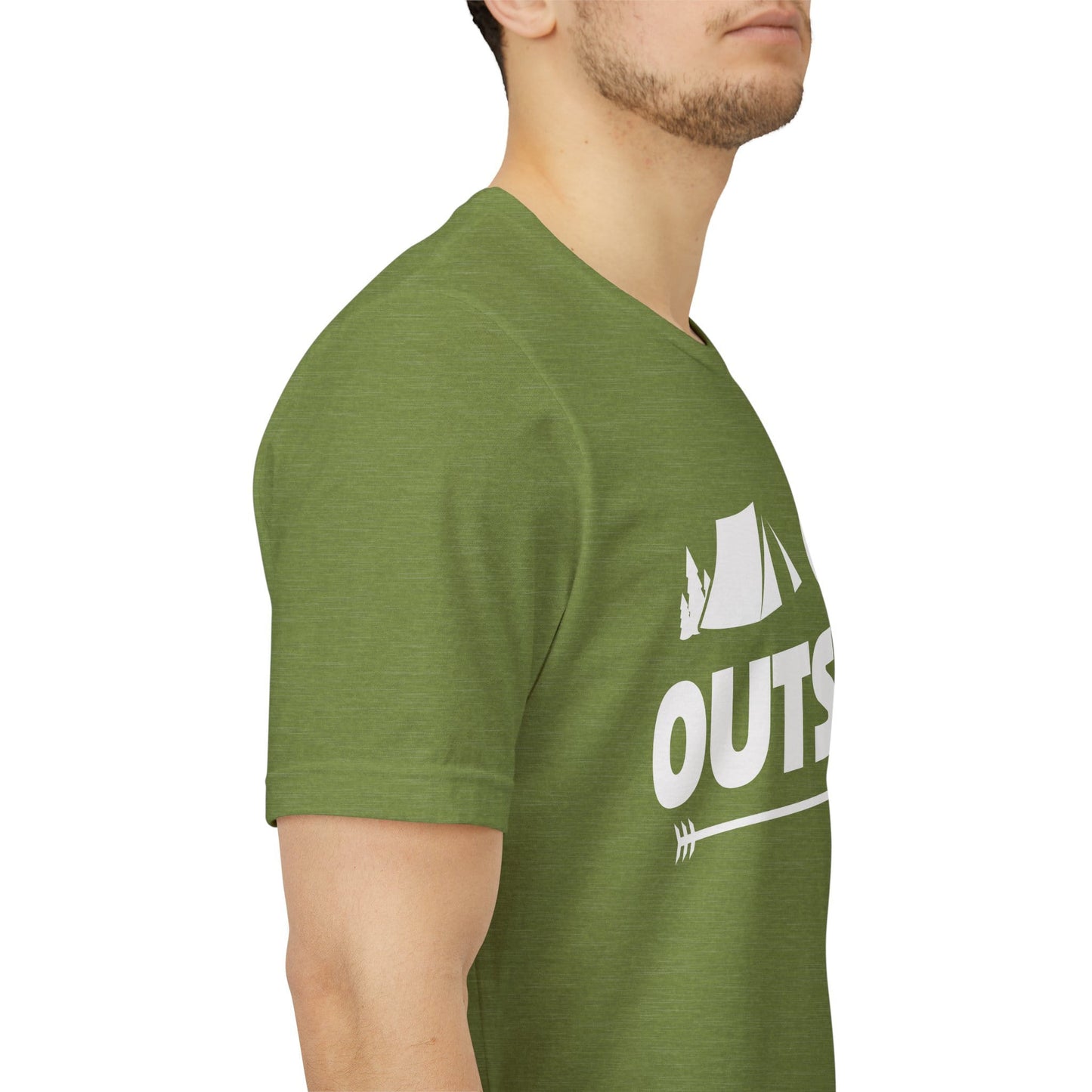 Go Outside Outdoors Hiking Camping Funny Unisex T-Shirt