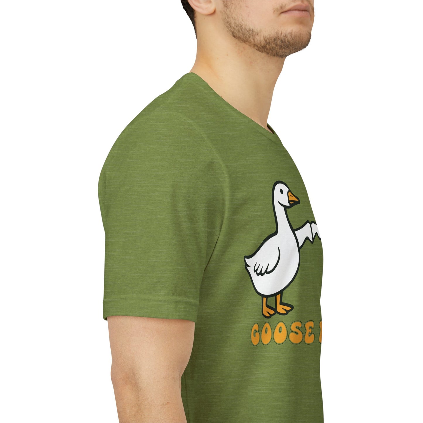 Goosebumps Ducks Geese Fist Pumping Funny Unisex Friendship Good Vibes T-shirt