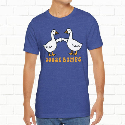 Goosebumps Ducks Geese Fist Pumping Funny Unisex Friendship Good Vibes T-shirt