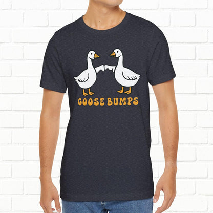 Goosebumps Ducks Geese Fist Pumping Funny Unisex Friendship Good Vibes T-shirt