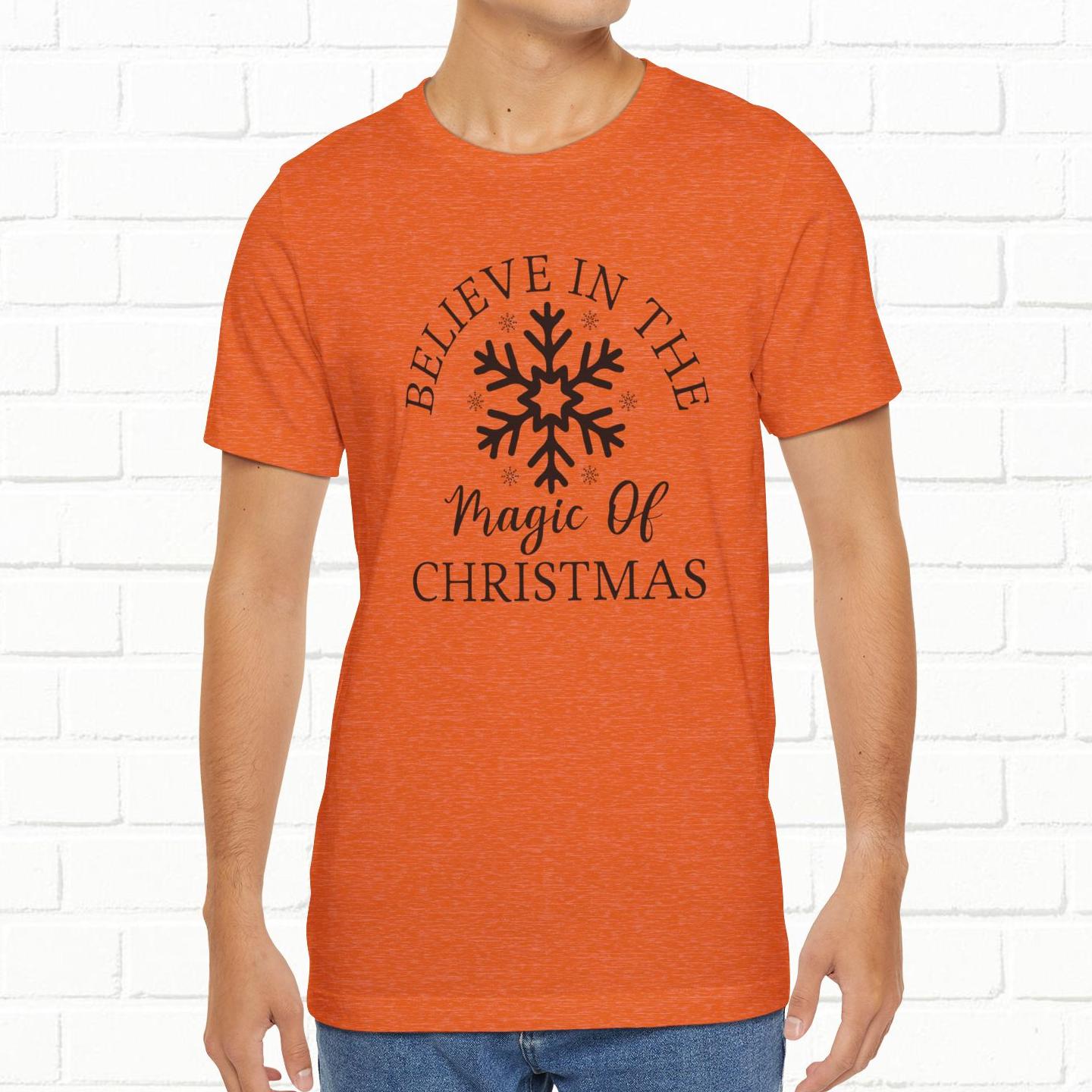 Believe In The Magic Christmas Unisex T-Shirt