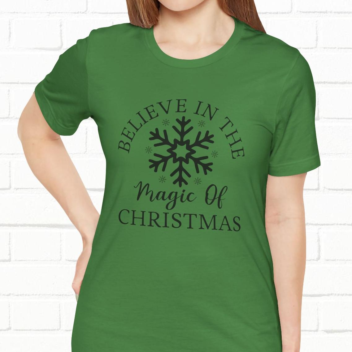Believe In The Magic Christmas Unisex T-Shirt