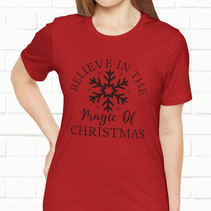 Believe In The Magic Christmas Unisex T-Shirt
