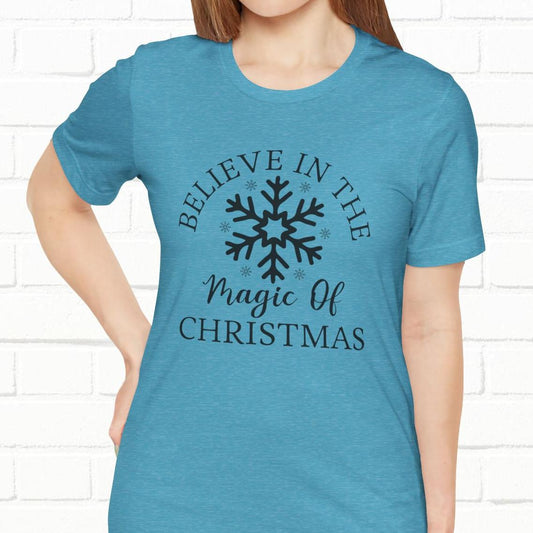 Believe In The Magic Christmas Unisex T-Shirt
