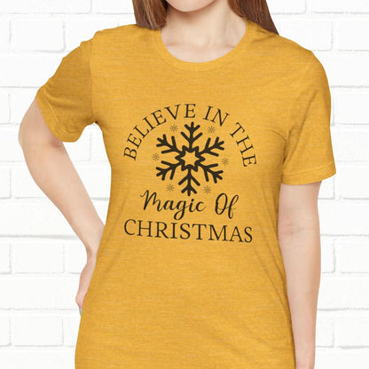 Believe In The Magic Christmas Unisex T-Shirt