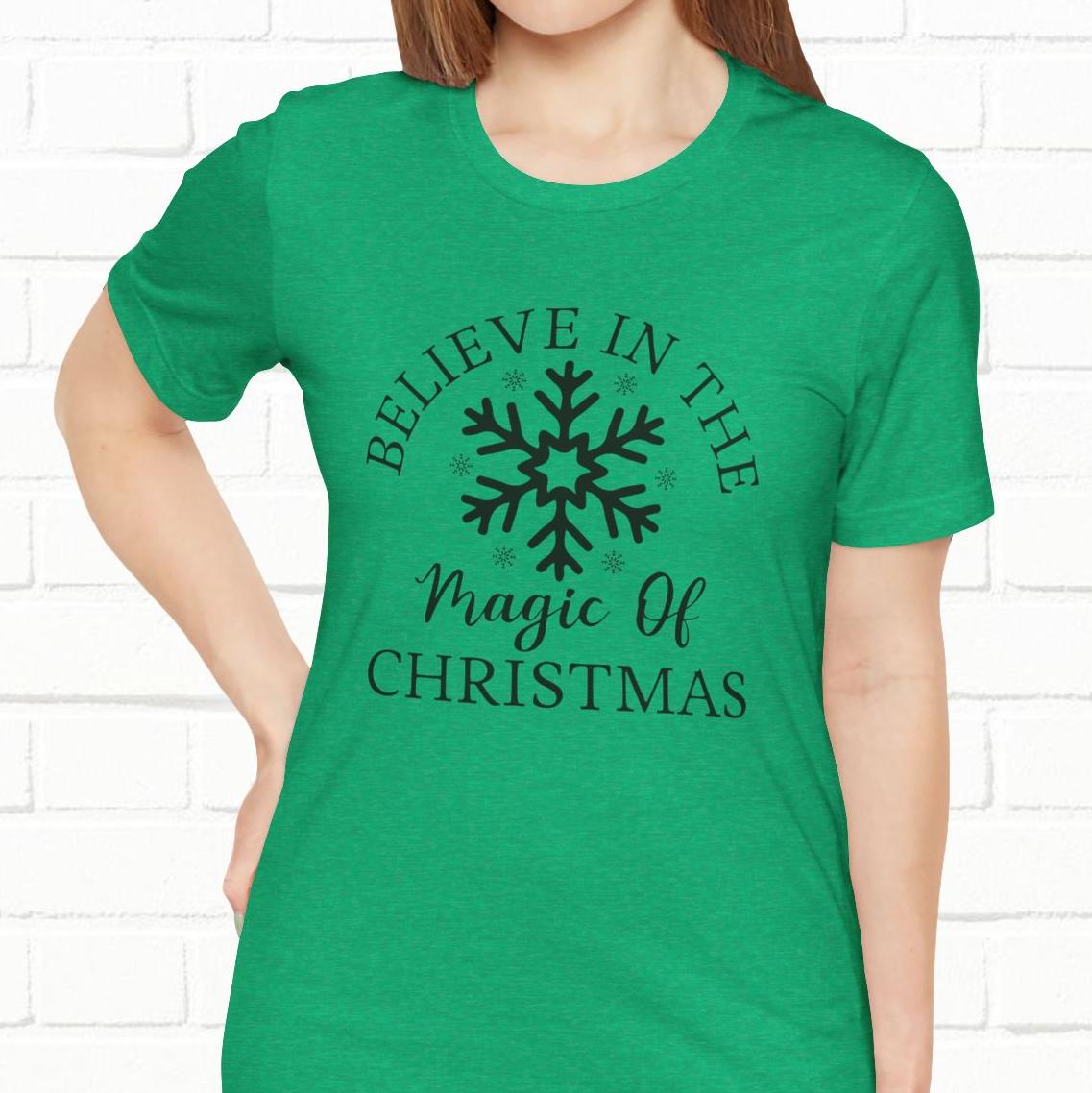 Believe In The Magic Christmas Unisex T-Shirt