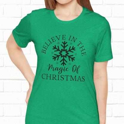 Believe In The Magic Christmas Unisex T-Shirt