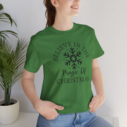Believe In The Magic Christmas Unisex T-Shirt