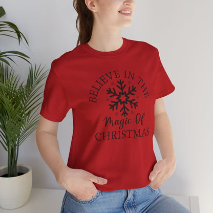 Believe In The Magic Christmas Unisex T-Shirt