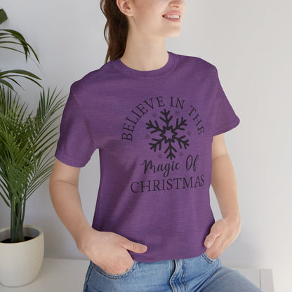 Believe In The Magic Christmas Unisex T-Shirt