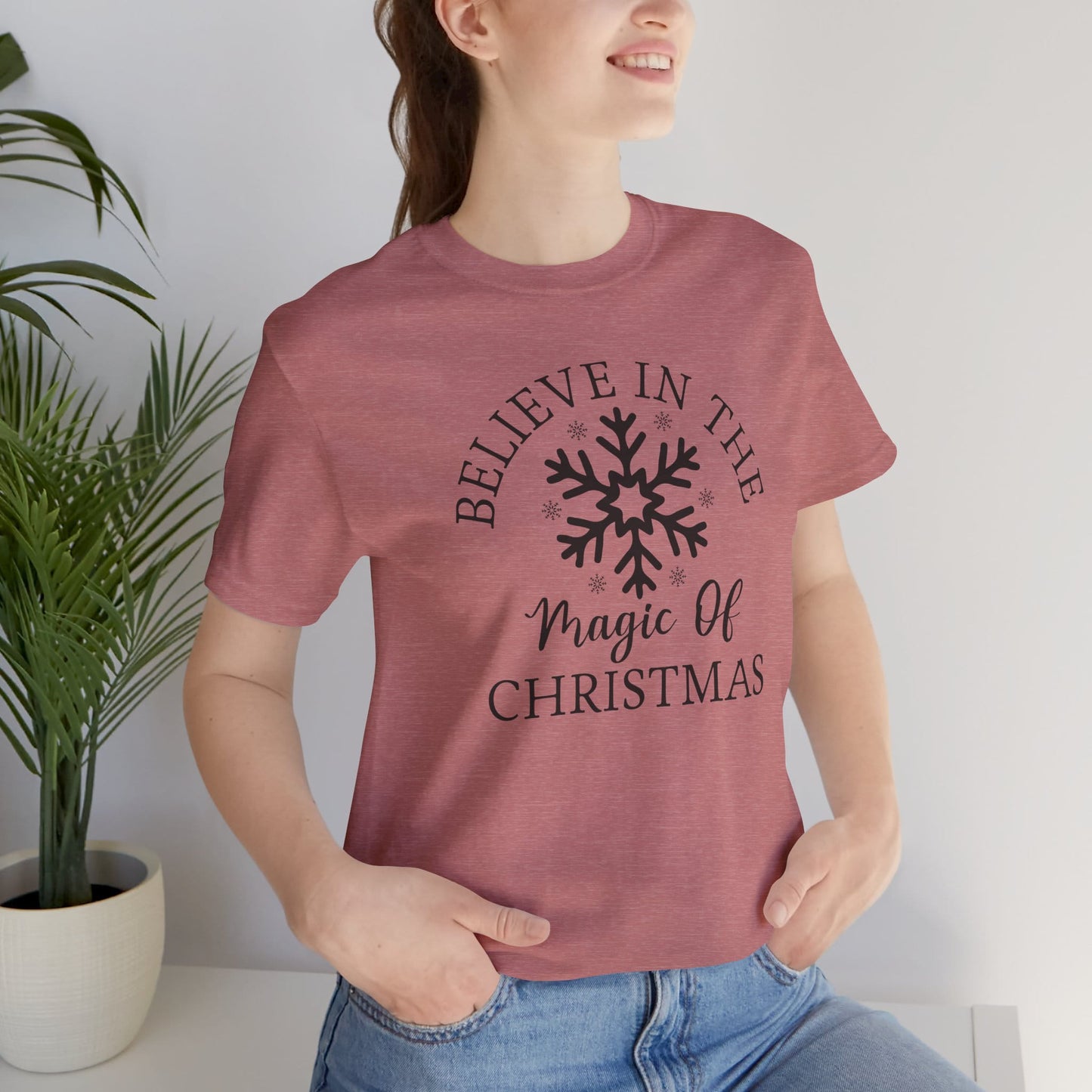 Believe In The Magic Christmas Unisex T-Shirt