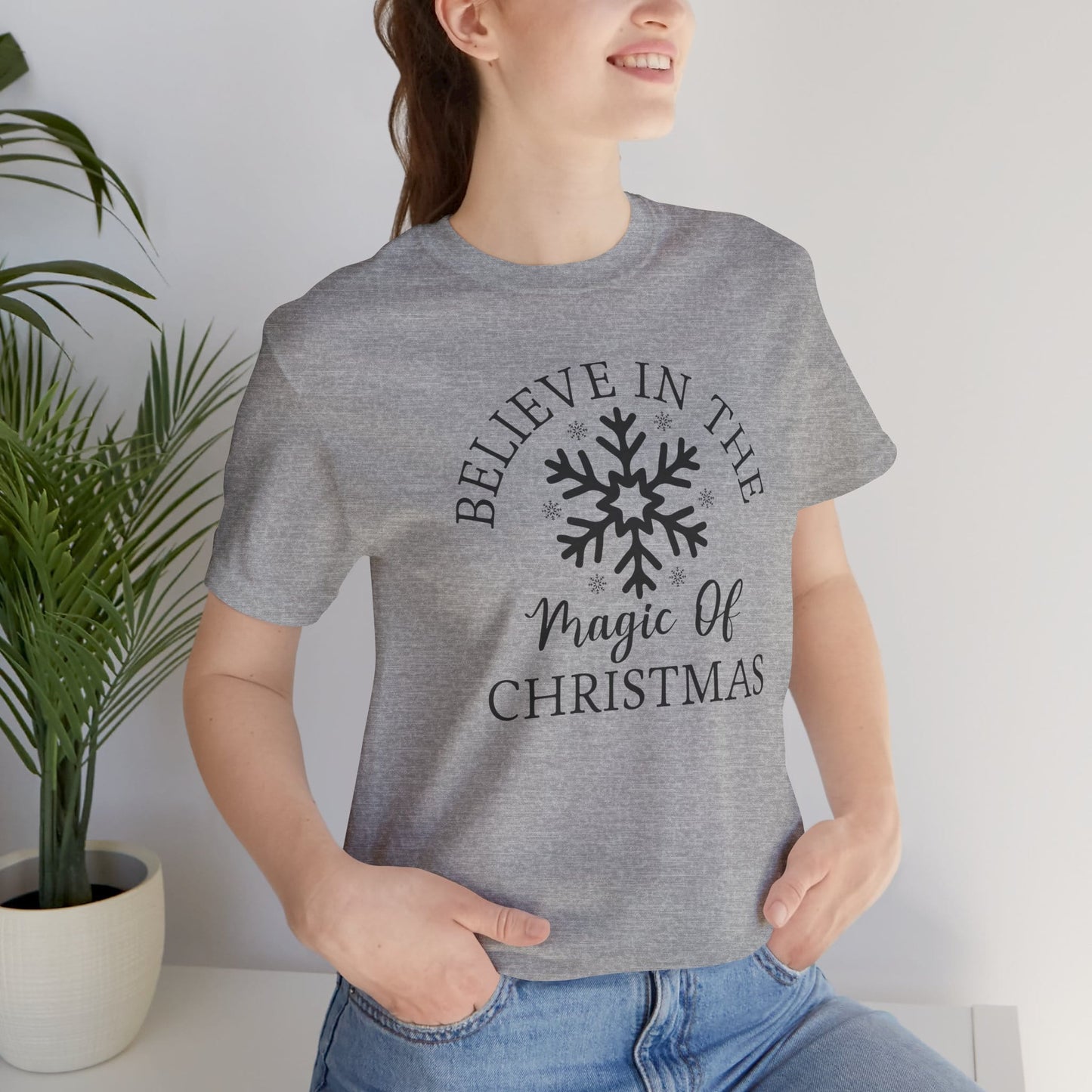 Believe In The Magic Christmas Unisex T-Shirt
