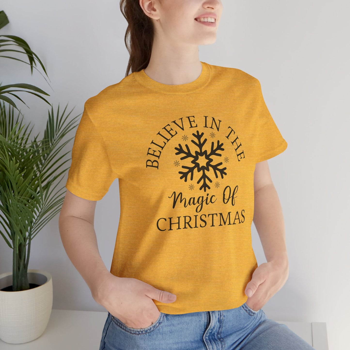 Believe In The Magic Christmas Unisex T-Shirt