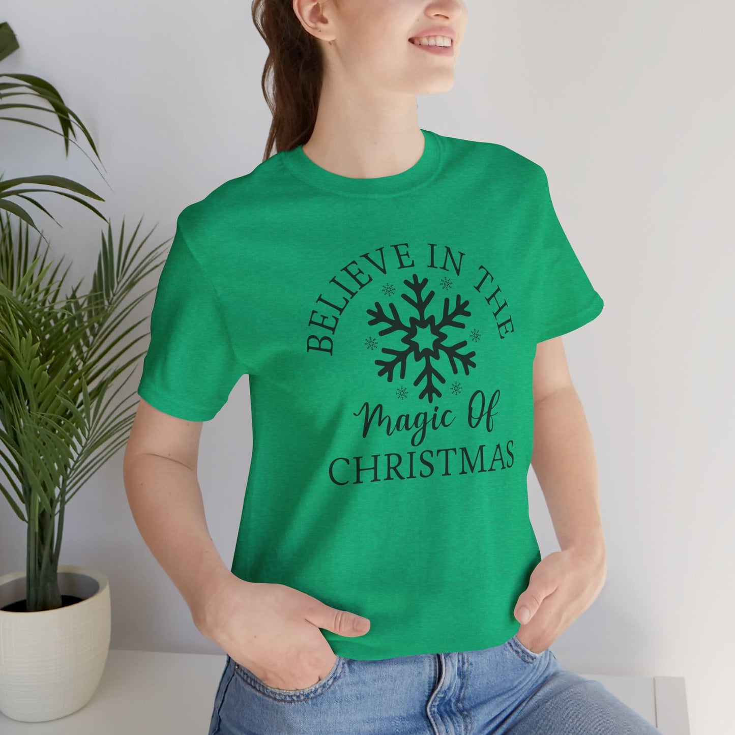 Believe In The Magic Christmas Unisex T-Shirt