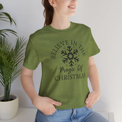 Believe In The Magic Christmas Unisex T-Shirt