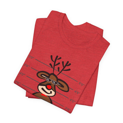 Reindeer Naughty Is The New Nice Funny Christmas Unisex T-Shirt