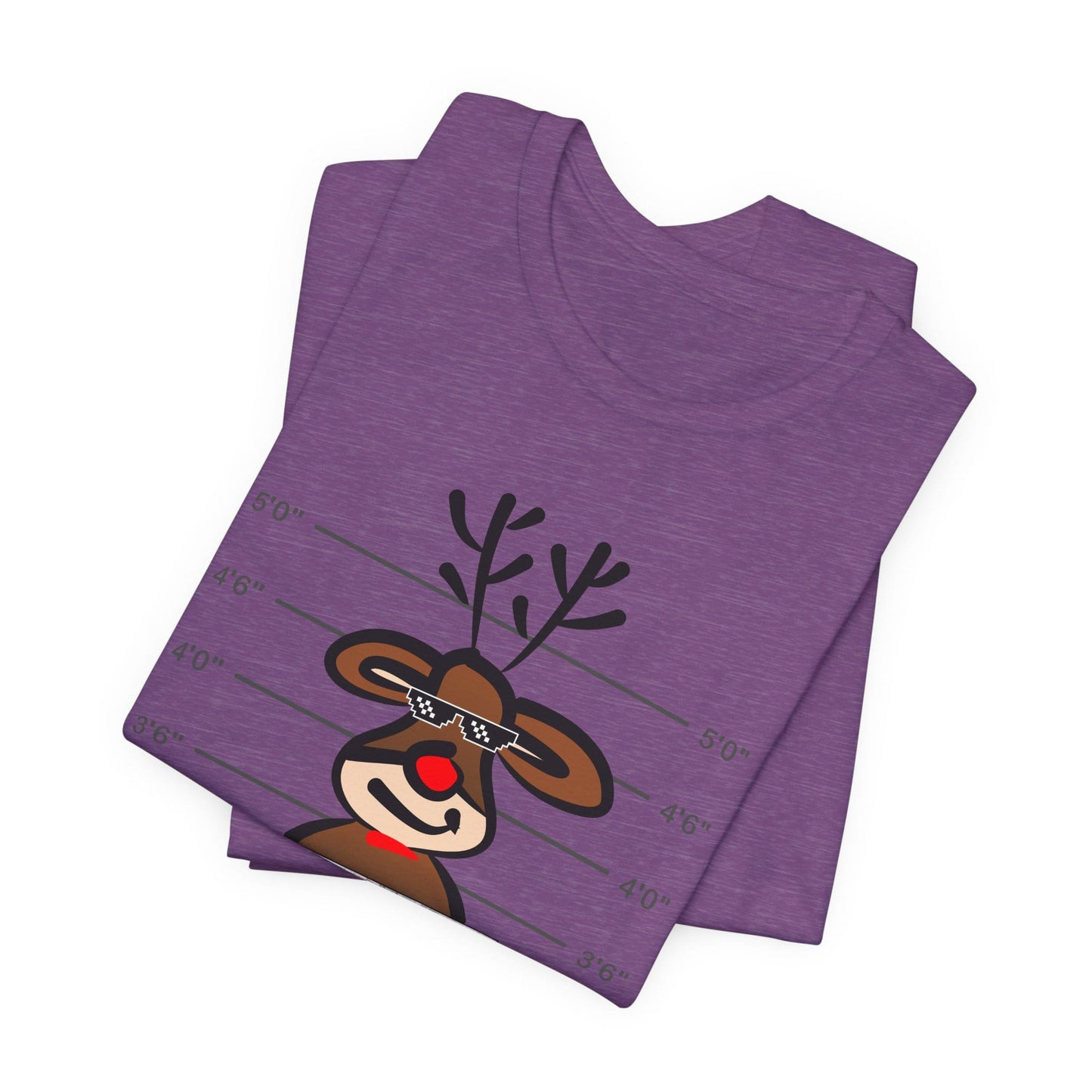 Reindeer Naughty Is The New Nice Funny Christmas Unisex T-Shirt