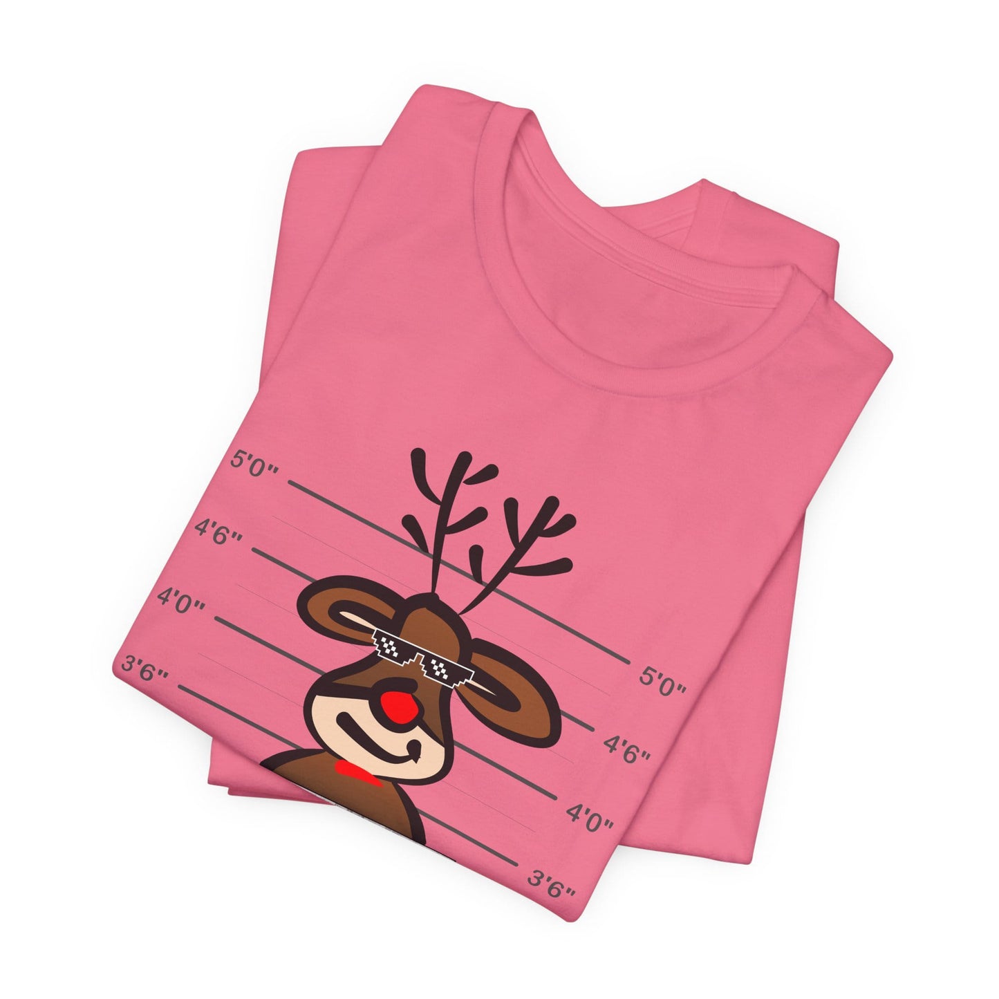 Reindeer Naughty Is The New Nice Funny Christmas Unisex T-Shirt