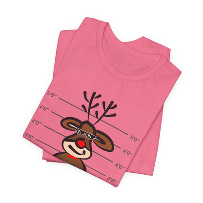 Reindeer Naughty Is The New Nice Funny Christmas Unisex T-Shirt