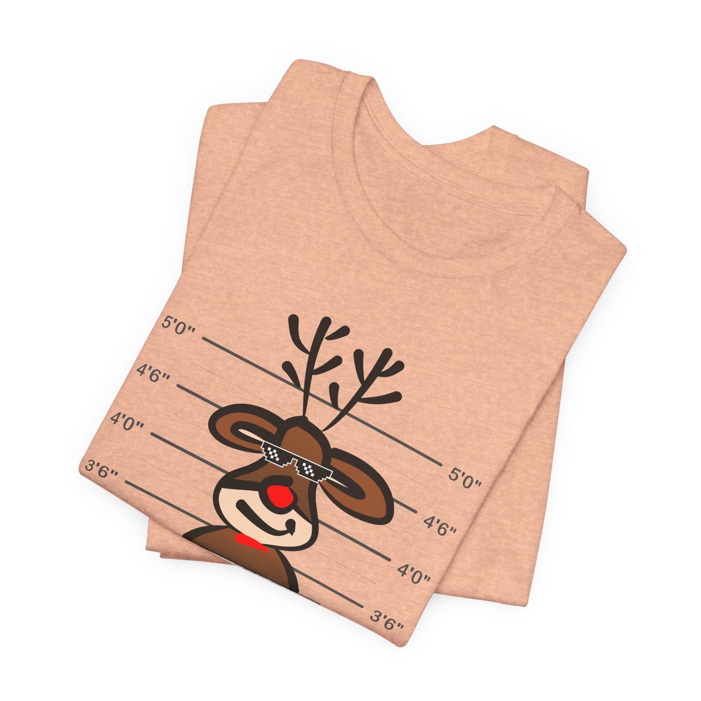 Reindeer Naughty Is The New Nice Funny Christmas Unisex T-Shirt