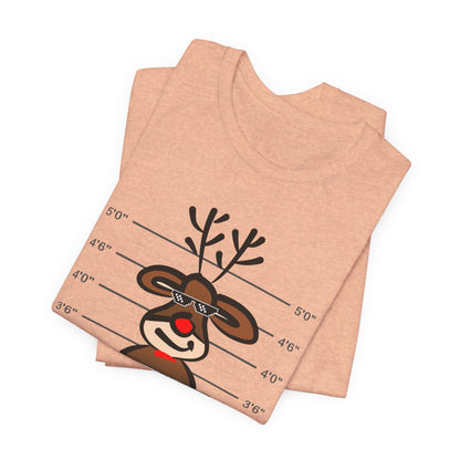 Reindeer Naughty Is The New Nice Funny Christmas Unisex T-Shirt