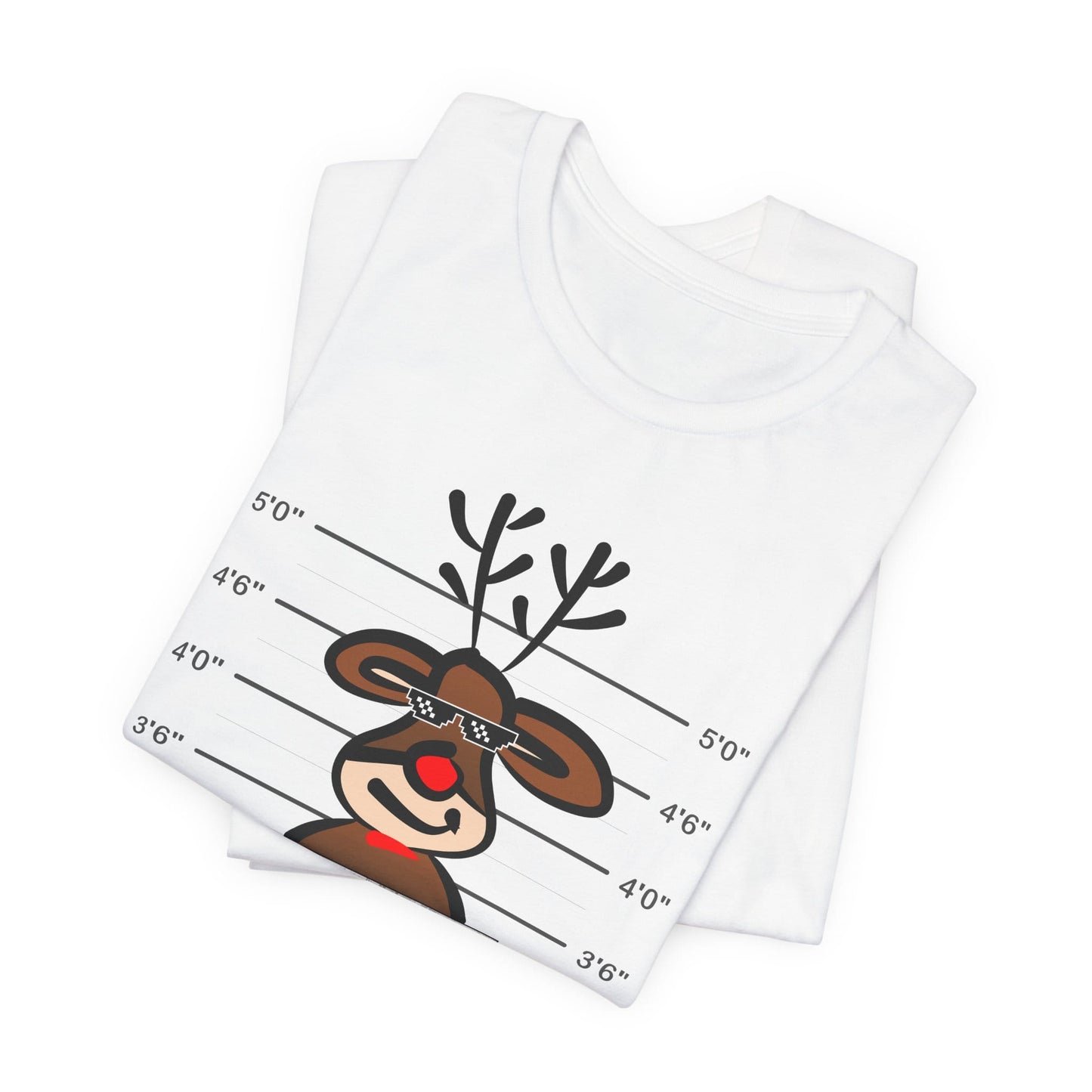 Reindeer Naughty Is The New Nice Funny Christmas Unisex T-Shirt
