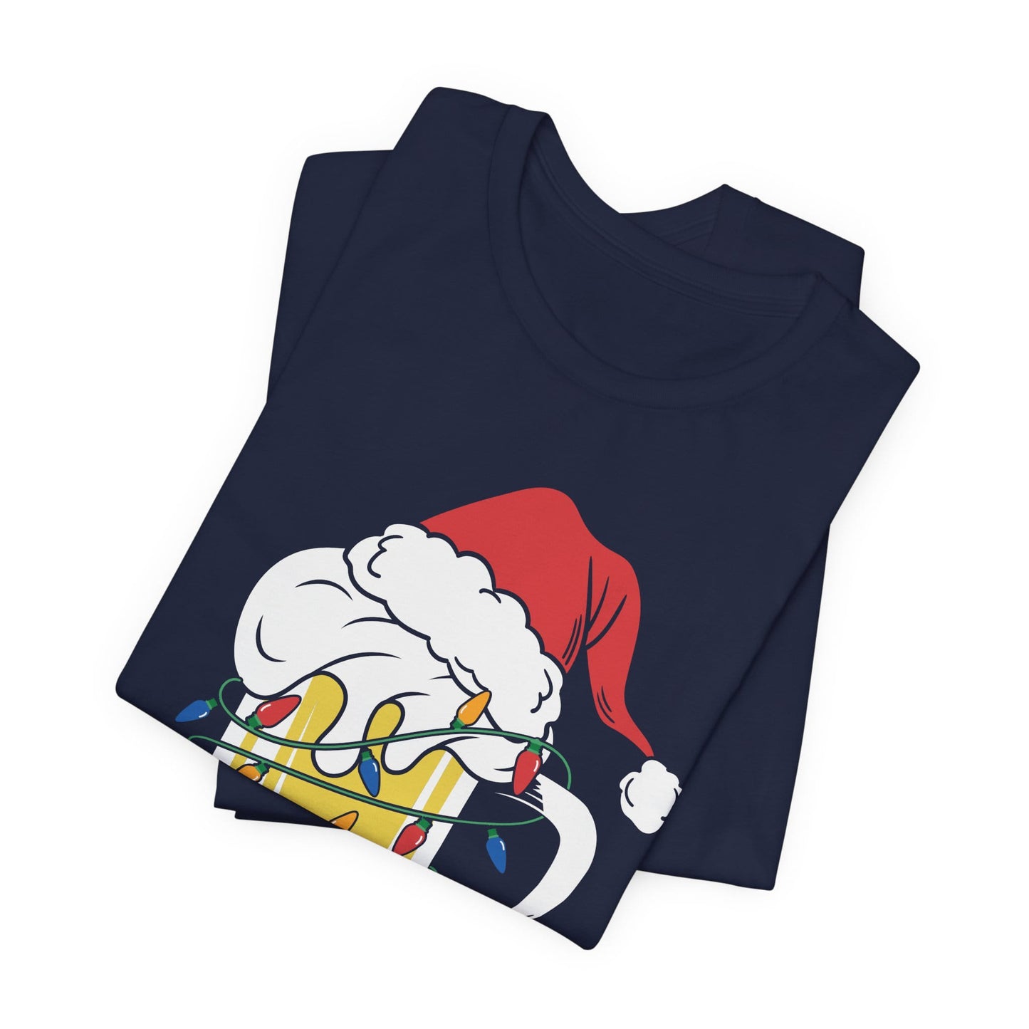 Christmas Beer And Lights Funny Unisex T-Shirt