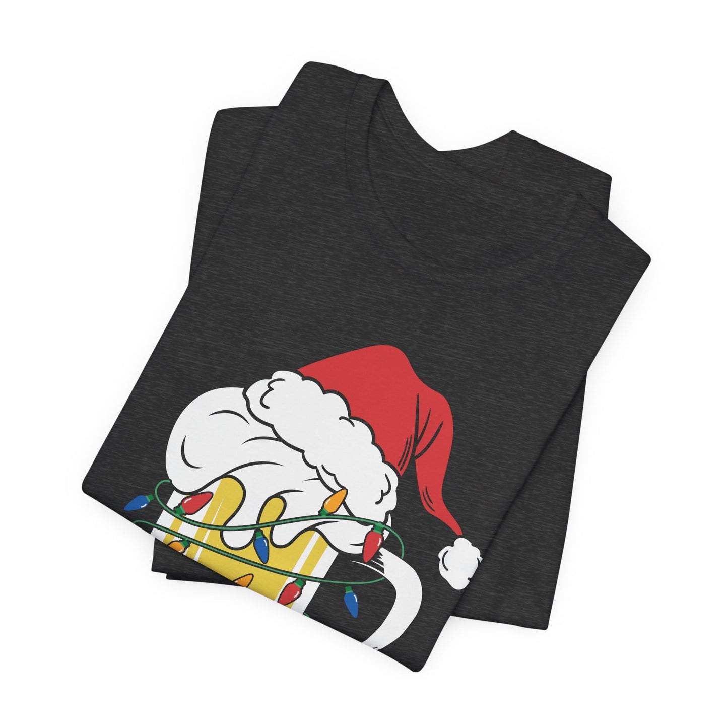 Christmas Beer And Lights Funny Unisex T-Shirt
