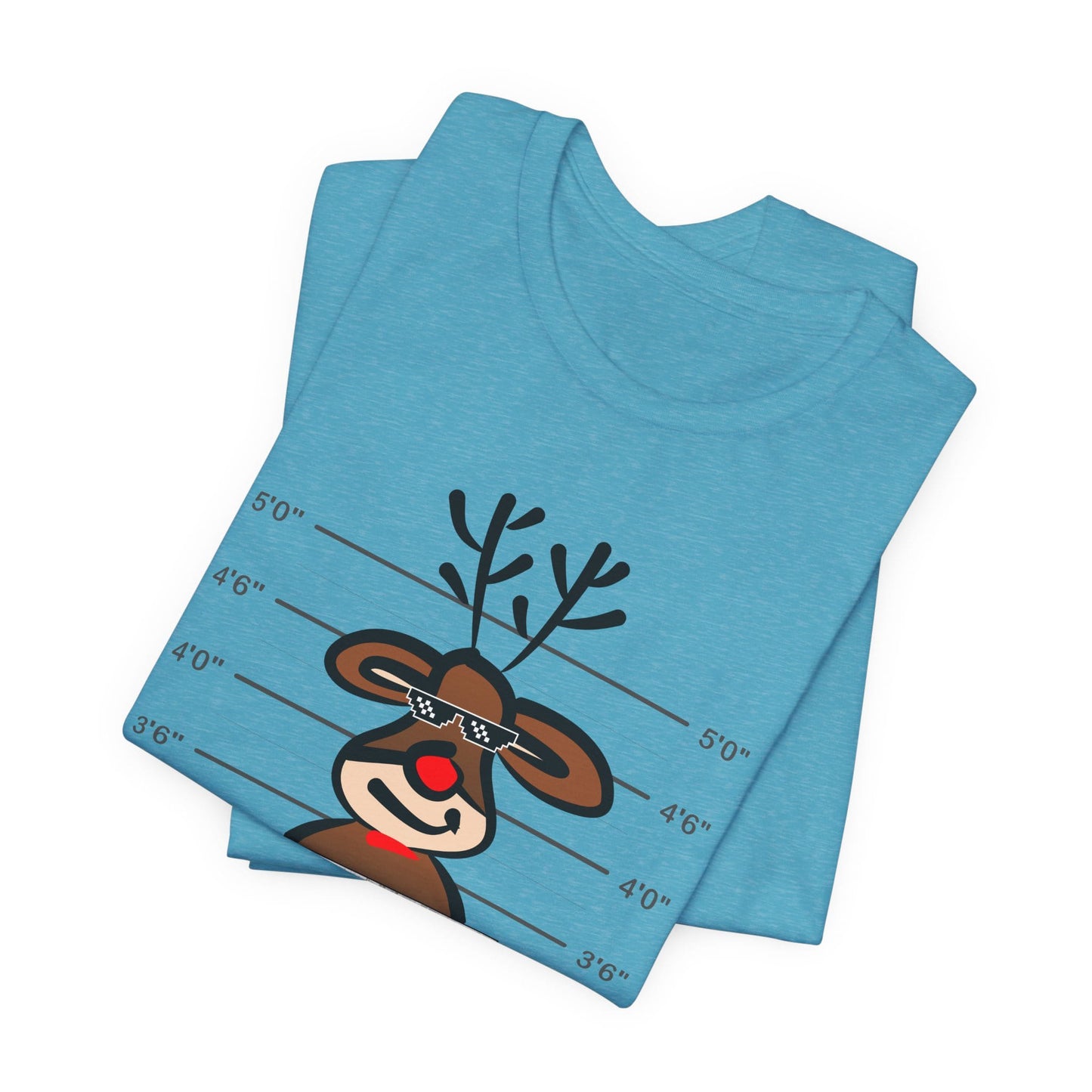 Reindeer Naughty Is The New Nice Funny Christmas Unisex T-Shirt