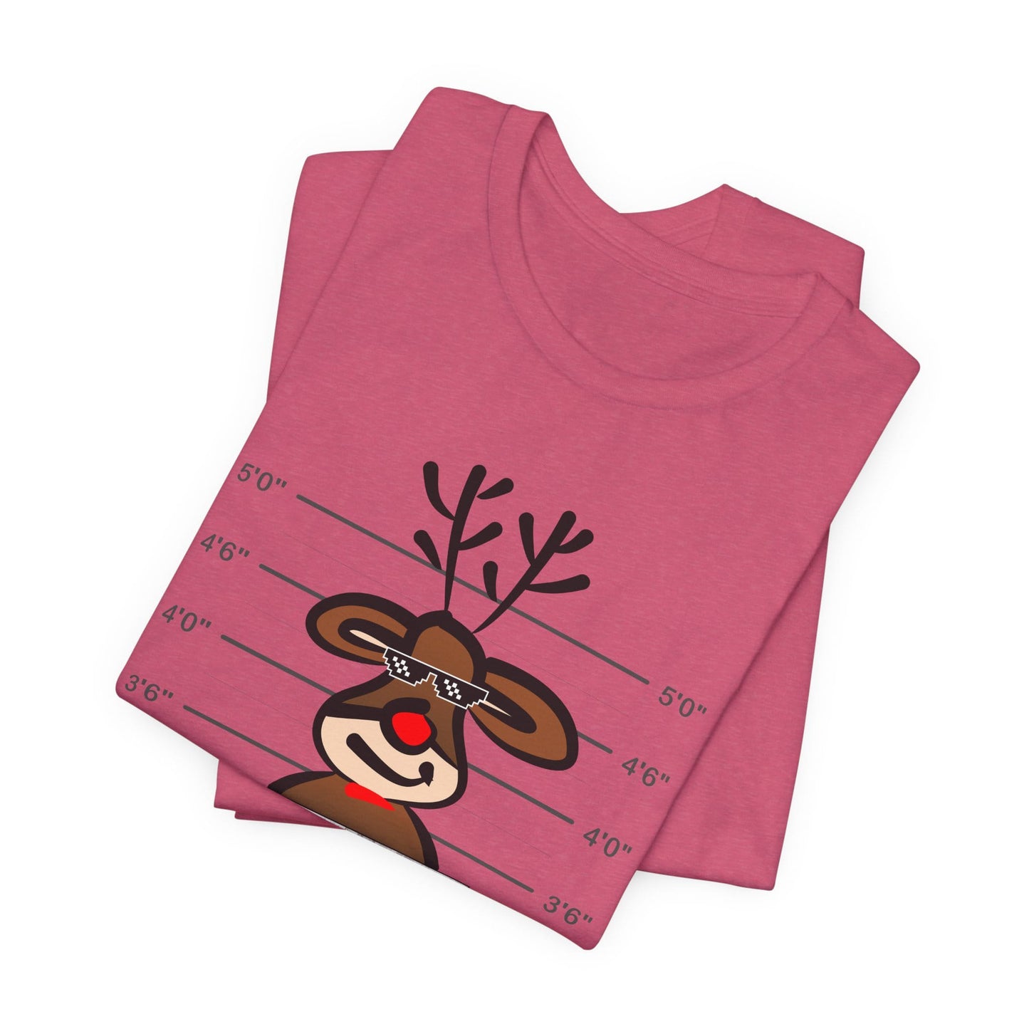 Reindeer Naughty Is The New Nice Funny Christmas Unisex T-Shirt