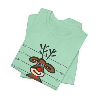 Reindeer Naughty Is The New Nice Funny Christmas Unisex T-Shirt