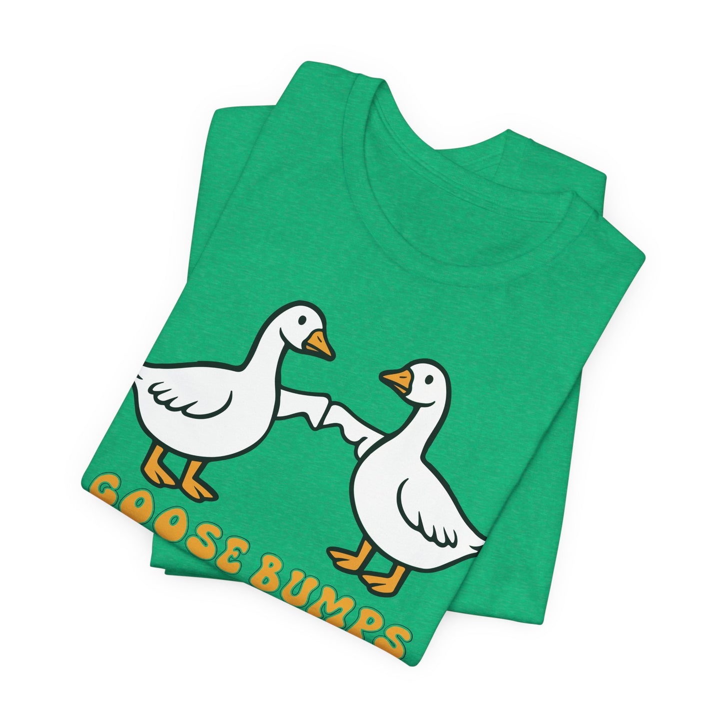 Goosebumps Ducks Geese Fist Pumping Funny Unisex Friendship Good Vibes T-shirt