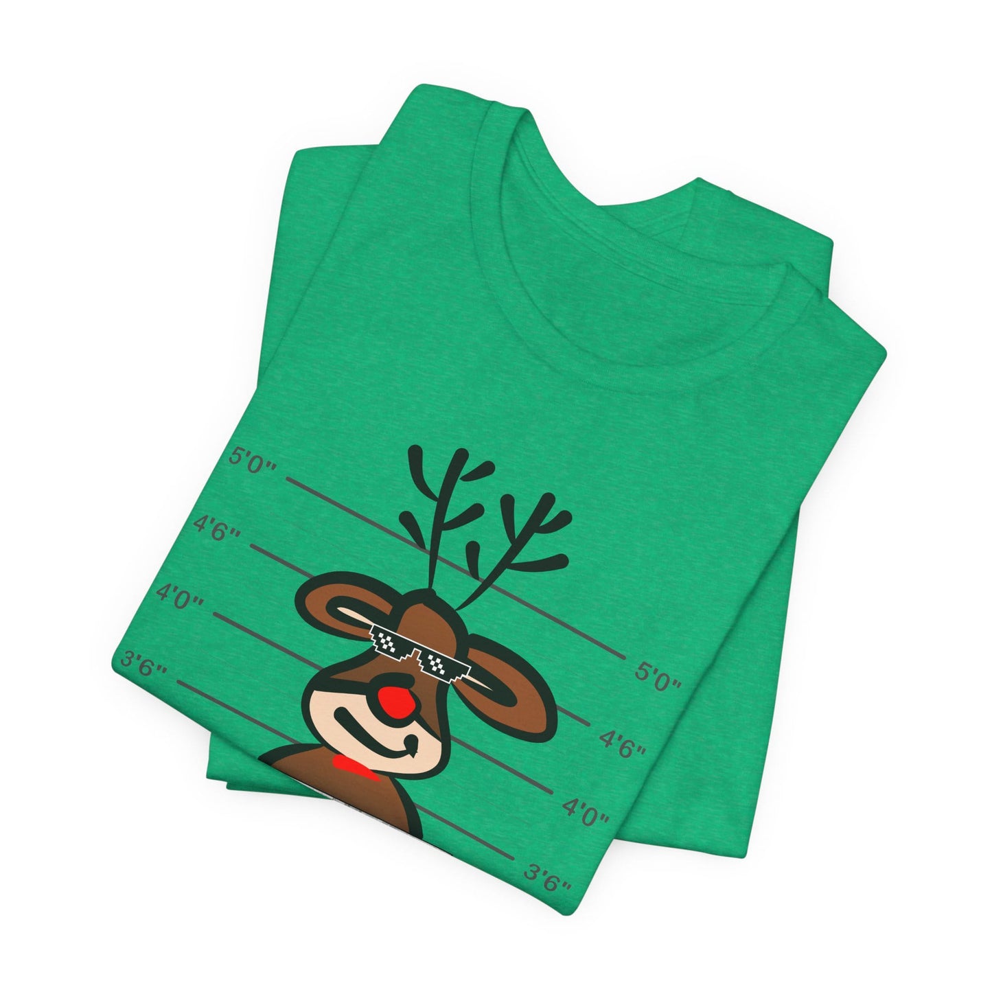 Reindeer Naughty Is The New Nice Funny Christmas Unisex T-Shirt