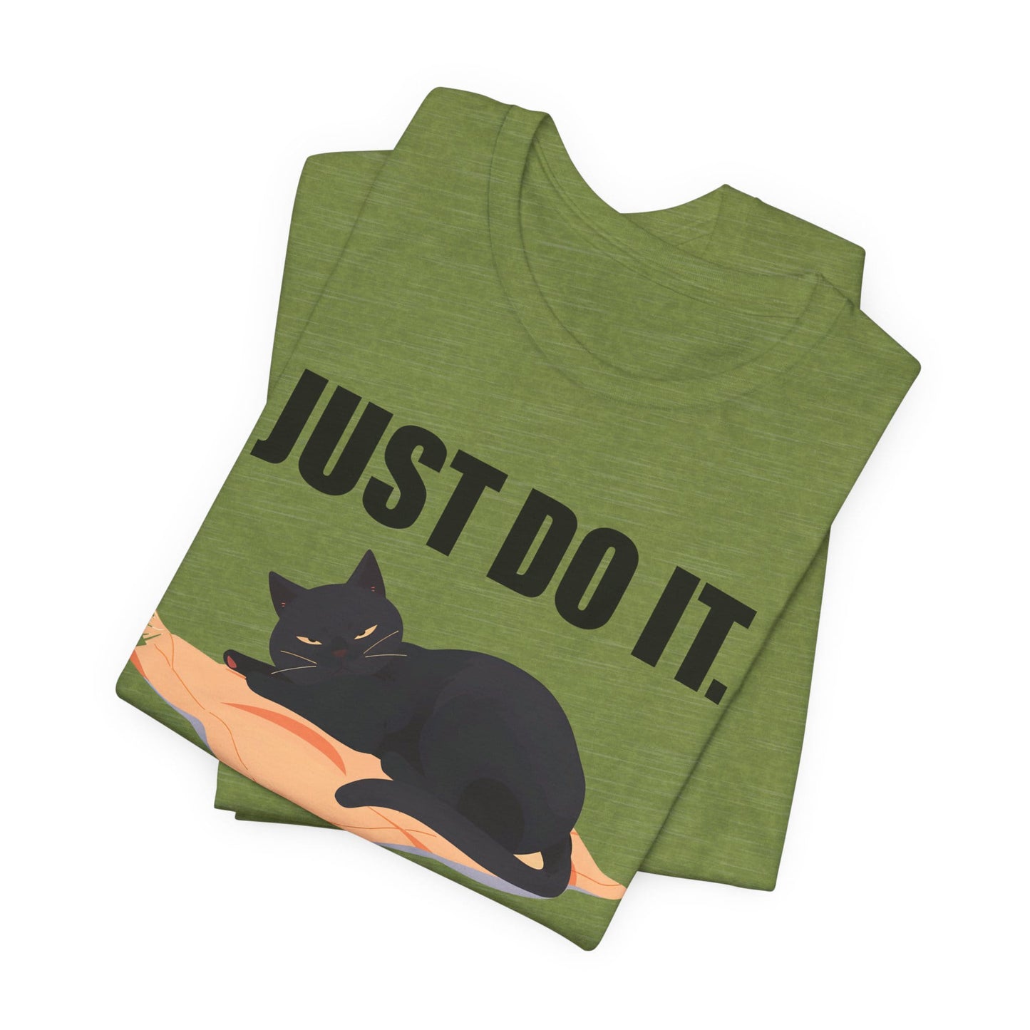 Just Do It Later Funny Cat Unisex T-Shirt