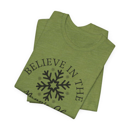 Believe In The Magic Christmas Unisex T-Shirt