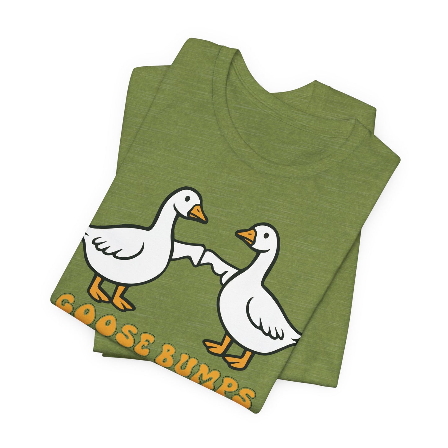 Goosebumps Ducks Geese Fist Pumping Funny Unisex Friendship Good Vibes T-shirt