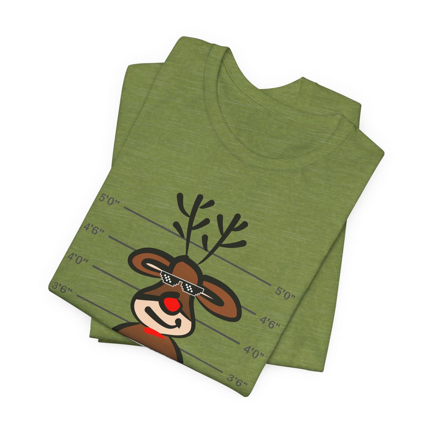 Reindeer Naughty Is The New Nice Funny Christmas Unisex T-Shirt