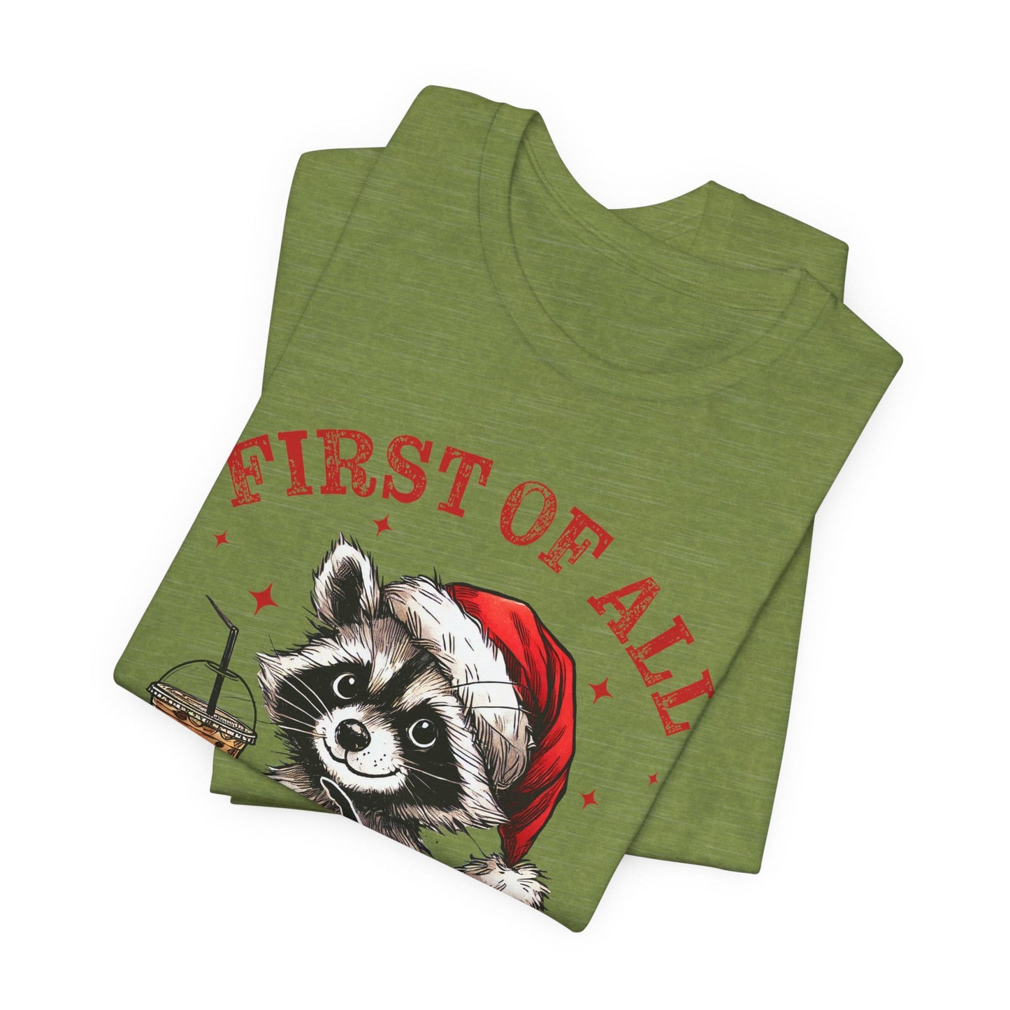 Raccoon I'm A Delight Funny Unisex Christmas T-Shirt