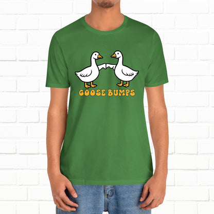 Goosebumps Ducks Geese Fist Pumping Funny Unisex Friendship Good Vibes T-shirt