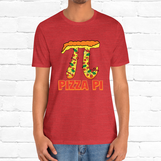 Pizza Pi Funny Science-Foodie Unisex T-Shirt